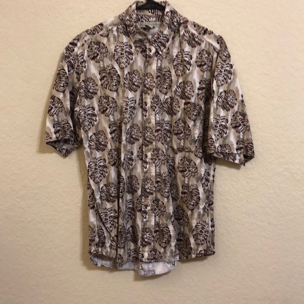 Munsingwear tropical shirt slv shirt med
